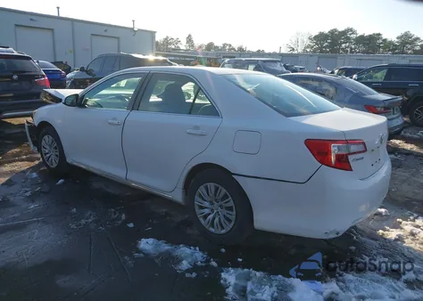 2012 Toyota Camry Le из США, поврежденный, VIN 4T1BF1FK5CU574950